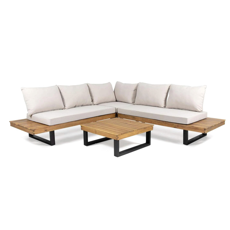 Ensemble de canapé Sebastian, 4 pièces, beige