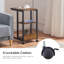 C-Shaped Side End Table With Wheels-2106710819-2106710817