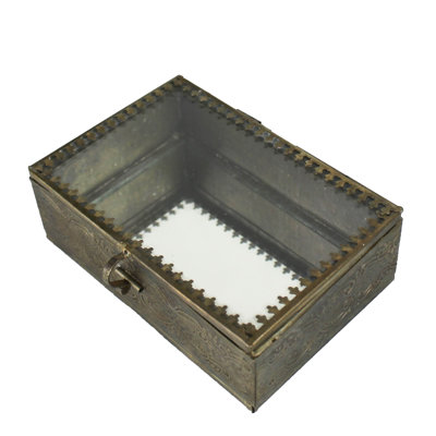 Boîte à bijoux en laiton