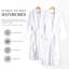 Peignoir mi-mollet 100% coton éponge avec poches-59803560-59080563