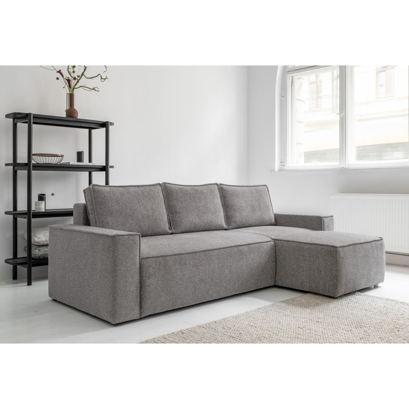 Brave Dave 4 Seater Corner Sofa , Grey