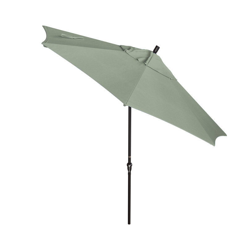 Parasol de marché en aluminium de 9 pieds Camry, Toile spa Sunbrella®