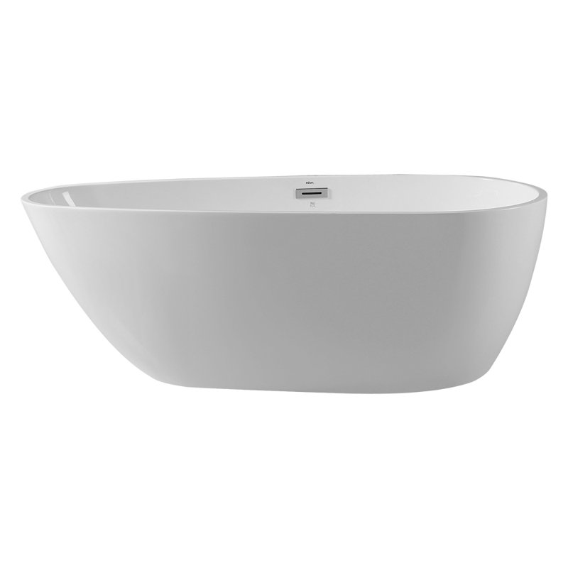 Capsule 59" x 29.5" Freestanding Soaking Bathtub