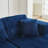Flannel U Shaped Sectional Sofa Couch-1015132730