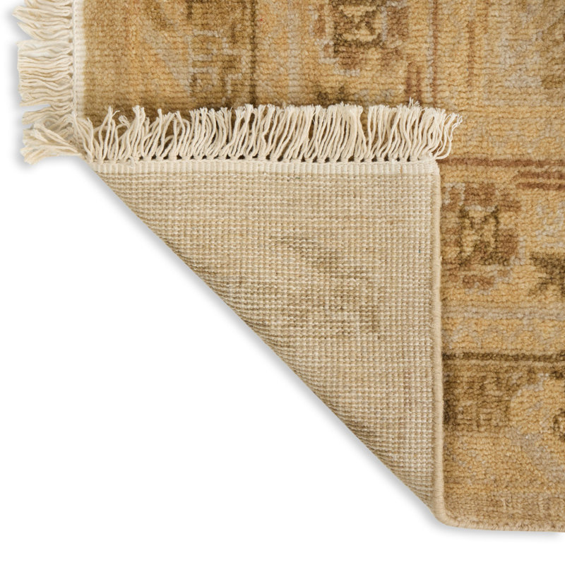 Sybil Hand-Knotted Rug-Sybil Natural-8'x10', Rectangle 10' x 14'