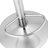 Silvia Swivel Adjustable Height Counter Stool with Metal Frame