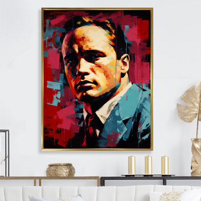 «Burgo Brando - Celebrity», art mural sur toile_105715