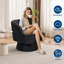 Upholstered Swivel Armchair-1392584061