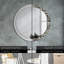 Huldar Glass Flat Wall Mirror