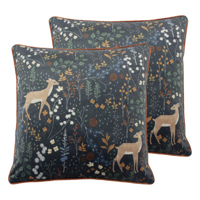 Floral Square Cushion