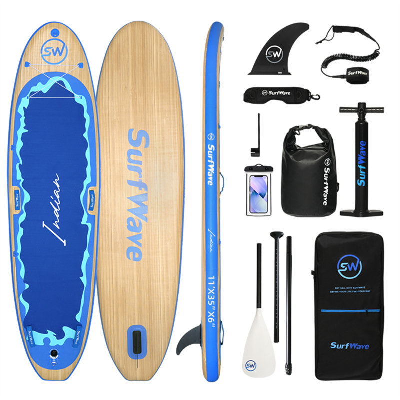 Inflatable Stand Up Paddle Board 11'X34"X6" With Accessories