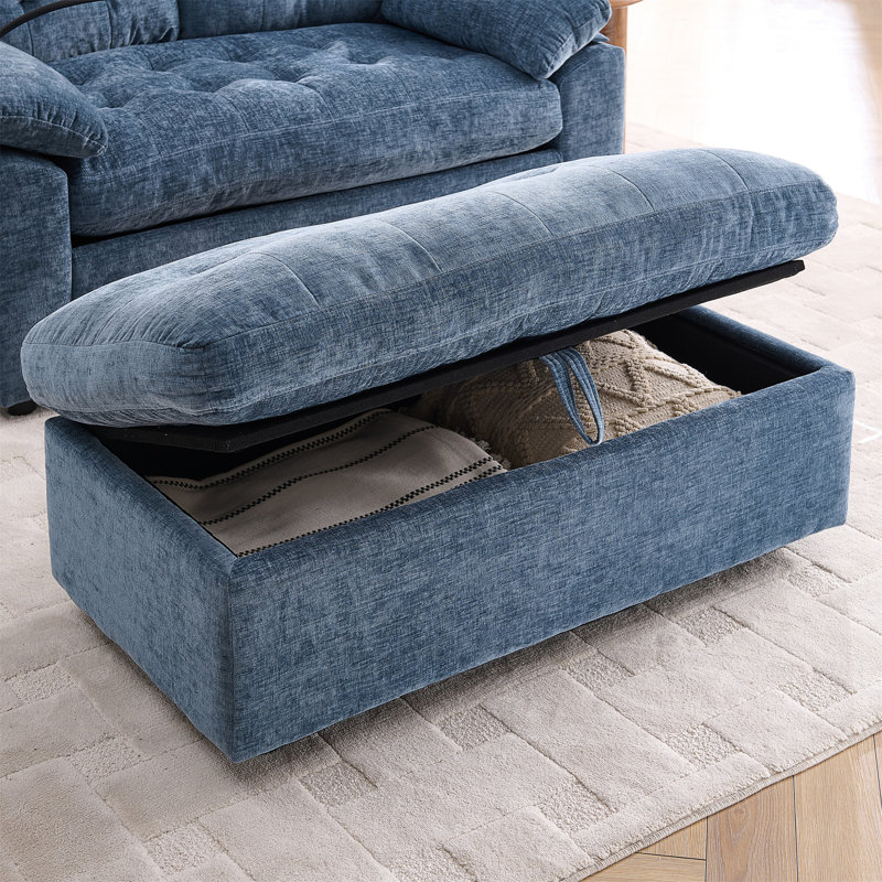 Fauteuil de loisir, fauteuil inclinable double, dossier réglable manuellement, accoudoirs rembourrés, port de charge USB latéral et support pour téléphone, livré avec un repose-pieds de rangement assorti