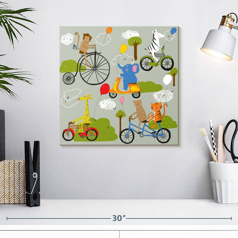Ashelle zoo sur roues, H 16 po x l 16 po