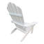Chaise Adirondack pliable de la collection Hiir, résistante aux intempéries, aspect bois véritable, pliable et facile à utiliser, capacité de 300 lb, noir-1748225066