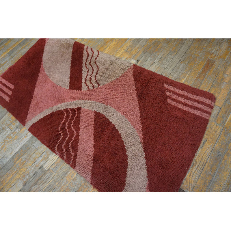 Antique Art Deco - European English Knotted Rug