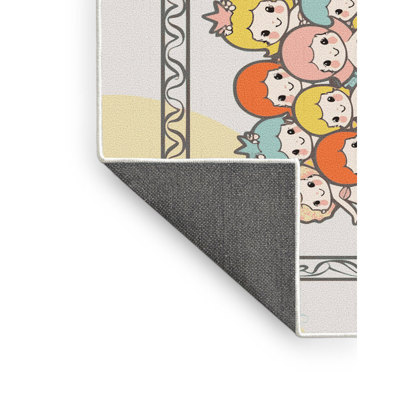 Tapis Godalming Mermaids, Rectangulaire 2 pi x 3 pi