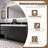 Walnut Bathroom Vanity With Glossy White Solid Surface Sink