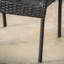 Chaises empilables grises Pe