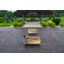Lexi Solid Wood Pine Outdoor Bench-839945618-839945612