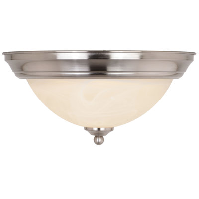 Humayraa Glass LED Flush Mount