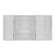 78.7'' H X 141.7'' W 5-Tier Bookcase With Drawers And Glass Doors