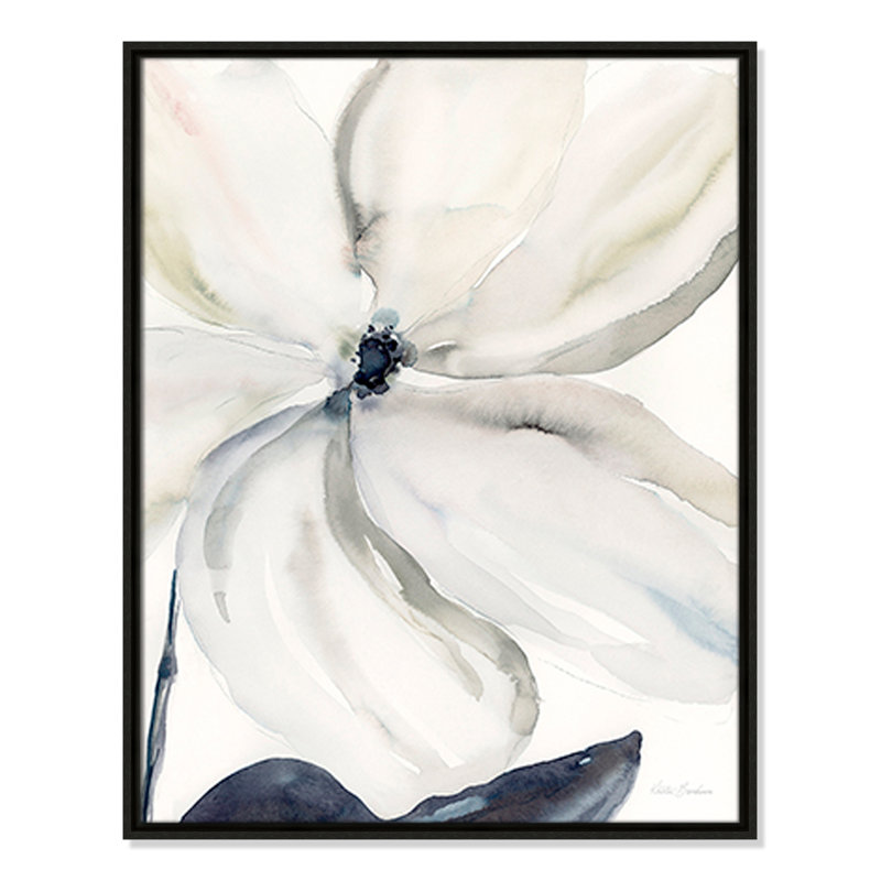 «Day Break Bloom I Print» par Kristen Brockmon, Espresso, H 29,5 po x l 23,5 po x P 2 po