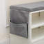 Banc de rangement avec tiroirs