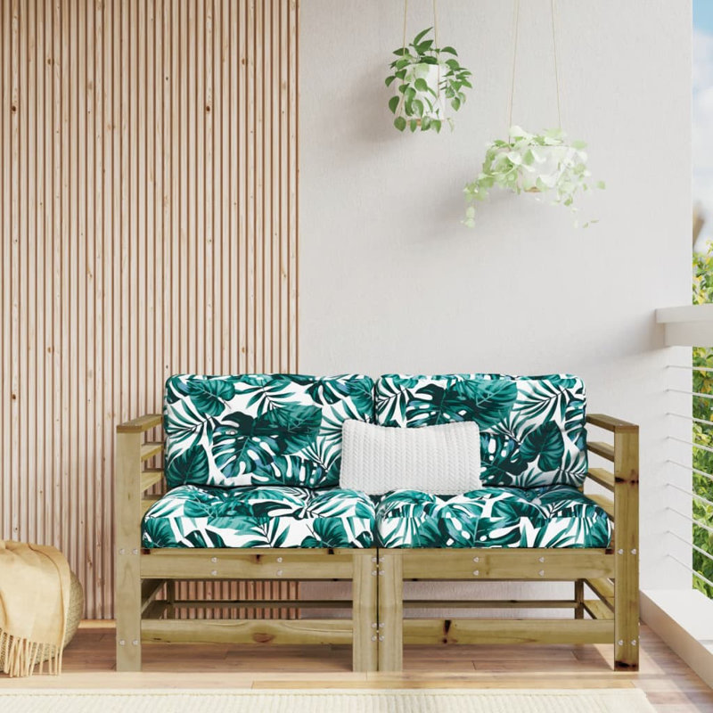 Truett 63.5cm Wide Rectangle Patio Sofa