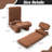 Multi-functional Foldable Sofa with Adjustable Angles and Pillow-1063498061