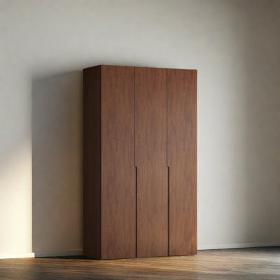 Simple Modern Walnut Wardrobe