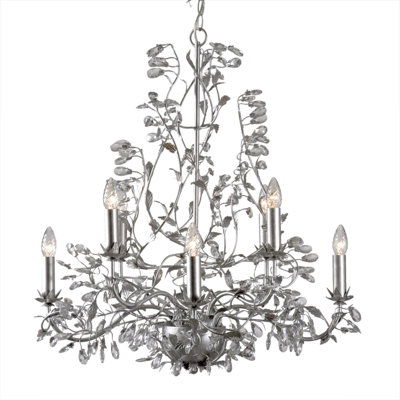 Clemmons 8 - Light Candle Style Chandelier