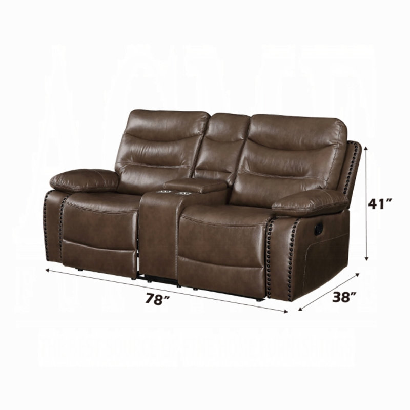 Ashworth Motion Loveseat w/Console
