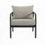 Fauteuils club d'extérieur avec coussins