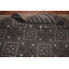 Tapis oriental à motif géométrique treillis 5 x 8