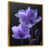 Toile avec cadre flottant or