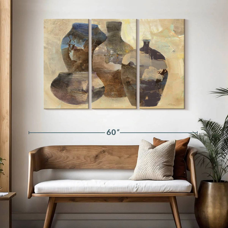 Senne Ceramic Still Life, 32" H x 50" W