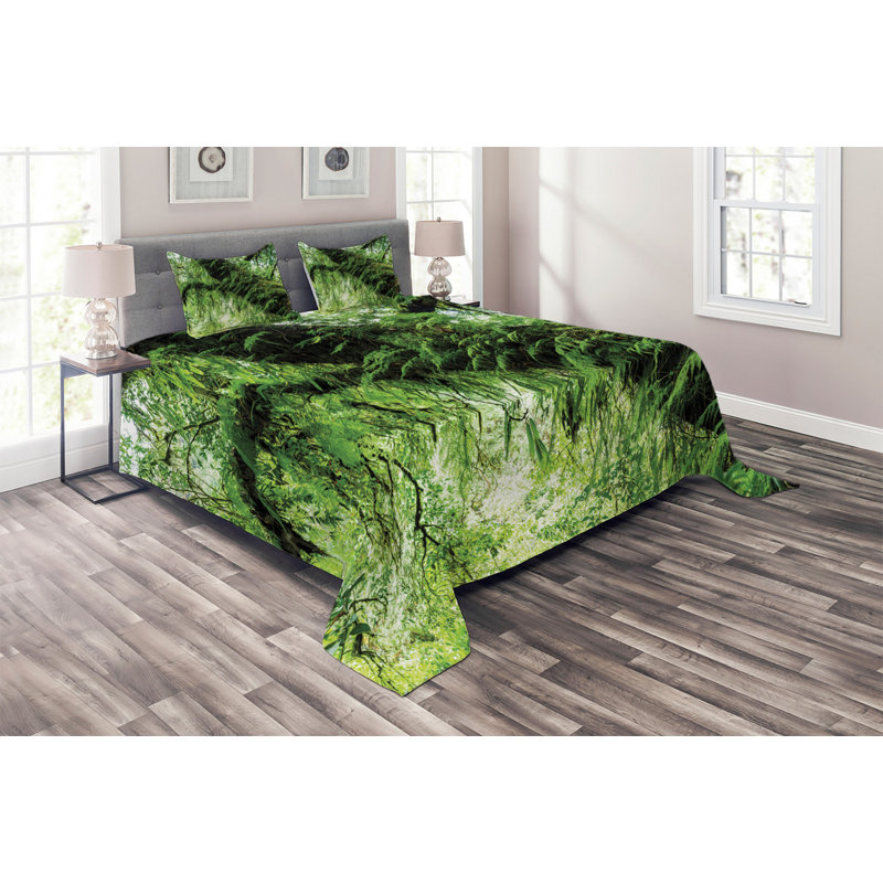 Forest Polyester Coverlet