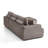 Leftfacing Chaise,L Shape Modular Sectional Sofa, Compressed Sectional Sofa Modern Minimalist Style Corduroy Couch,Unfold Into A Bed, Bedroom, Comfy Compressed Sofa-506606124-506606131