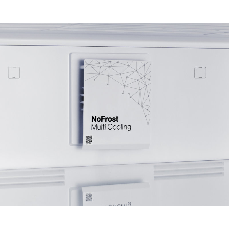 Réfrigérateur-congélateur encastré Energy Star Summit Appliance, Blanc, Gaucher