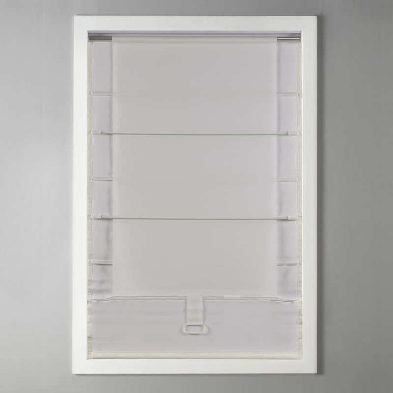 Store romain simple obscurcissant Como, Ivoire ivoire, L 39 po x L 64 po