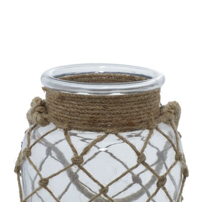 Highland Dunes 8'' H Glass Tabletop Candle Lantern & Reviews | Wayfair