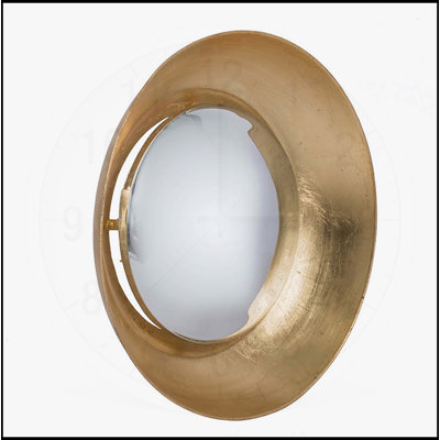 Miroir mural D18,7 x 3,9 po avec éclairage DEL