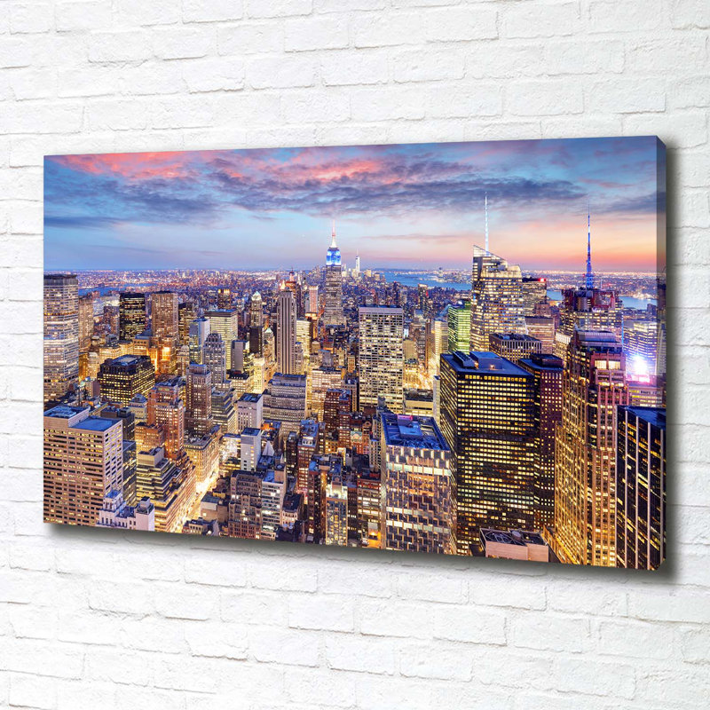 New York - Wrapped Canvas Print