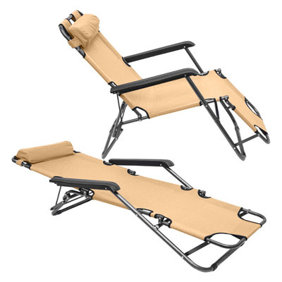 Byan 178cm Long Reclining Zero Gravity with Cushions