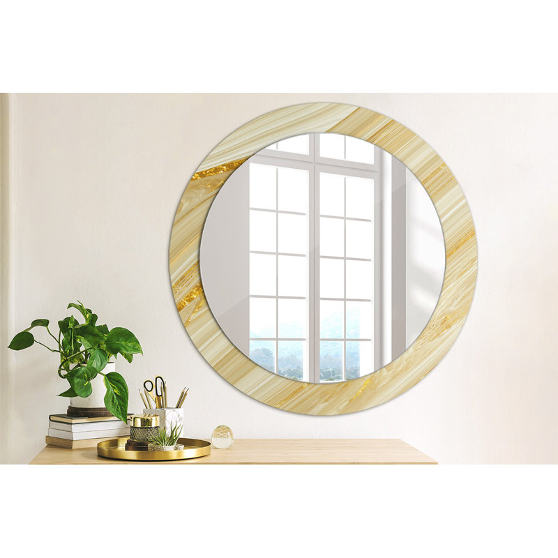 Huldar Glass Flat Wall Mirror