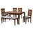 6 - Person Four Leg Dining Set-274889574-274889573