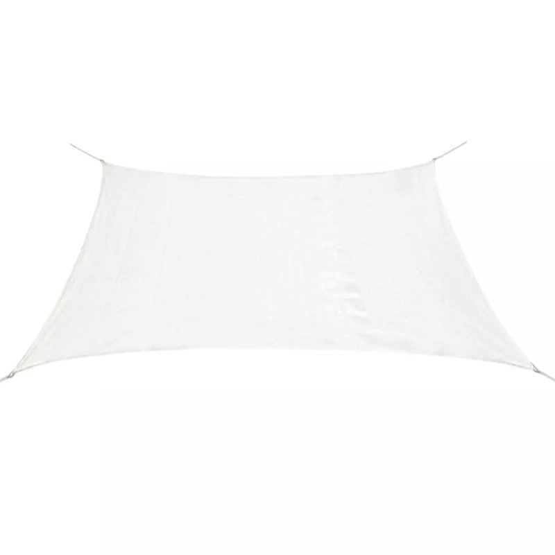 Fithian 2m x 2m Square Shade Sail, White