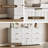 9-Drawer Dresser, 63"W Modern Chest of Drawers with Metal Handle-1035040799