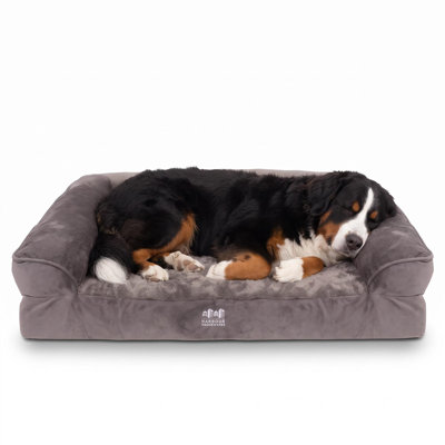 Harbour Housewares - Non-Slip Waterproof Dog Bed