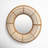 Raffaela Solid Wood Circle Wall Mirror-1891900883